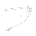 PANTALLA HJC HJ17J IS-33/IS-URBY IRIDIUM PLATA