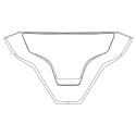 VENTILACIÓN DE MENTONERA HJC RPHA11 SONIC SEGA MC2