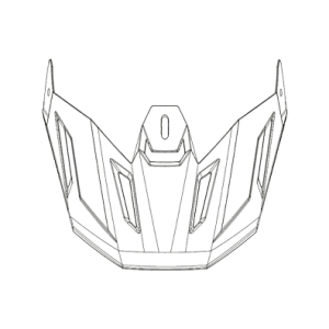 VISERA SUPERIOR HJC RPHA X SEEZE MC5