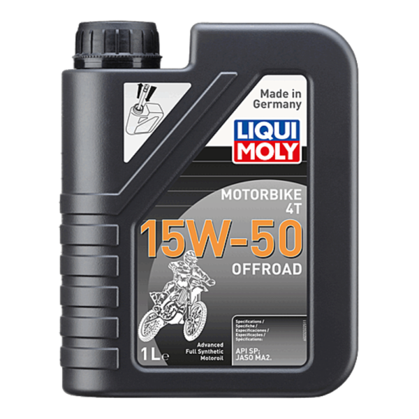 Aceite de motor LIQUI MOLY Advanced Full Synthetic 4T 15W-50 Off-Road - Botella 1L 23232