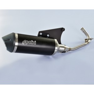POLINI Exhaust Stainless Steel/Carbon - Vespa 125 190.0078