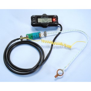 Tacómetro digital POLINI con contador horas y sensor termopar de bujía 928.830.020