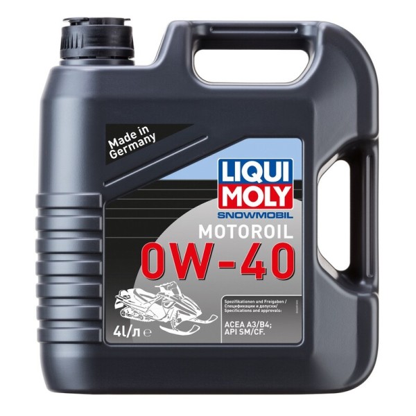 Aceite de motor LIQUI MOLY Sintético 4T 0W-40 Snowmobil - Garrafa 4L 2261