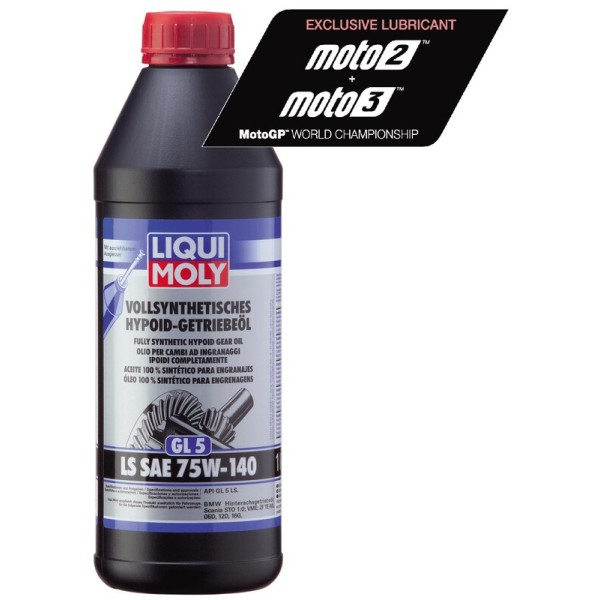 Aceite de transmisión de cardán LIQUI MOLY Sintético GL5 75W-140 - Especial grupos BMW - Botella 1L 4421
