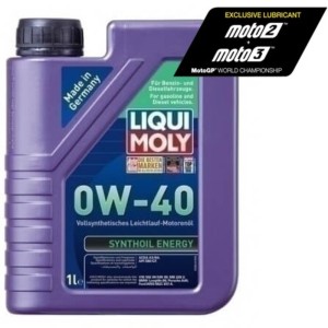 Aceite de motor LIQUI MOLY Sintético 4T 0W-40 Synthoil Energy - Botella 1L 1360