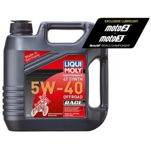 Aceite de motor LIQUI MOLY Sintético 4T 5W-40 Off-Road Race - Garrafa 4L 3019