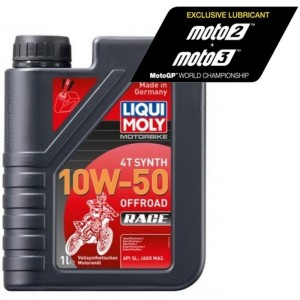 Aceite de motor LIQUI MOLY Sintético 4T 10W-50 Off-Road Race - Botella 1L 3051