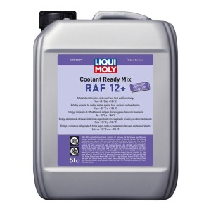 Líquido refrigerante anticongelante rojo LIQUI MOLY Coolant Ready Mix RAF 12+ - Garrafa 5L 8810