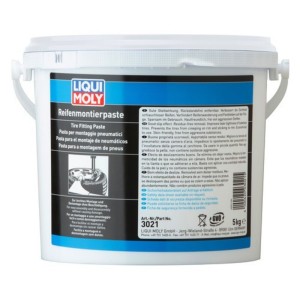 Pasta para montaje de neumáticos LIQUI MOLY (blanca) - Cubo 5kg 3021