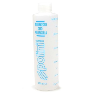 TUBO MEDIDOR POLINI ACEITE Y TAPON 250ml 121.500