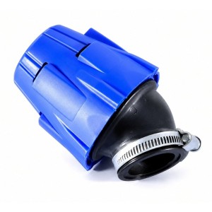 Filtro de potencia POLINI Air Box azul, Ø42, curva 30' 203.0181