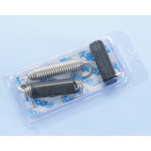MUELLE ESCAPE POLINI ROTATIVO CON GOMA INOX L: 67mm 228.0005