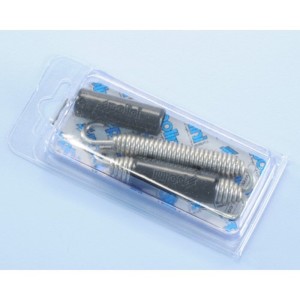 MUELLE ESCAPE POLINI ROTATIVO CON GOMA INOX L: 79mm 228.0006