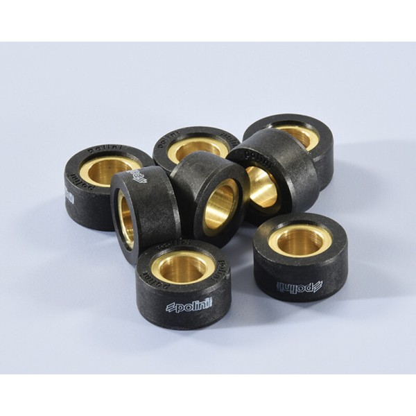 Rodillos de variador POLINI 26,1x12,8mm 14,6gr - 8 pcs 242.202