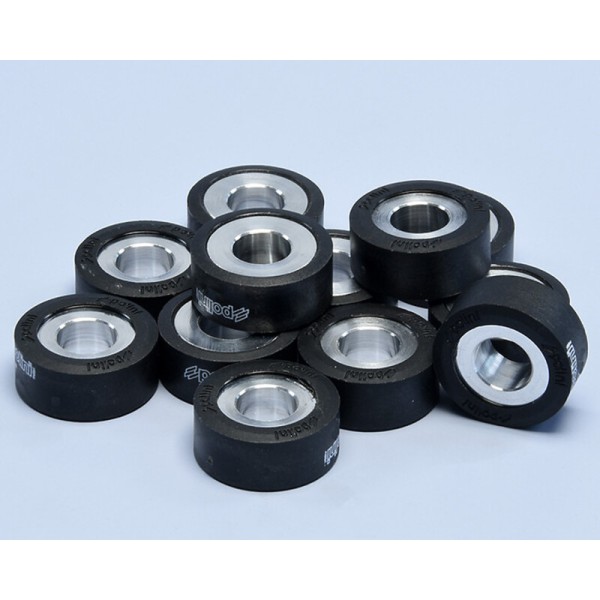 Rodillos de variador POLINI 25x19mm 16gr - 9 pcs 242.362