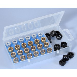 Rodillos de variador POLINI 15x12mm 3,5-4-4,5-5gr - 24 pcs 242.401