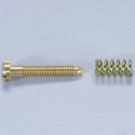 Tornillo y muelle para ajuste del mínimo Polini, para carburador PWK (342.0109)