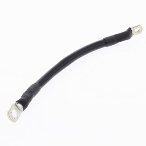 Cable de batería ALL BALLS 8" (20 cm) - negro 78-108-1