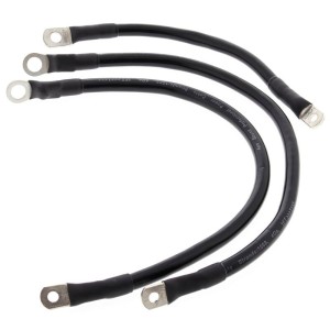 Kit cables de batería ALL BALLS - negro 79-3006-1