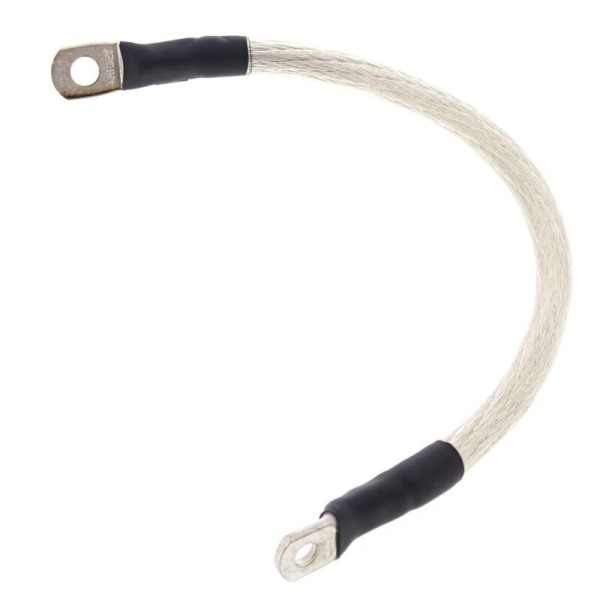 Cable de batería ALL BALLS 12" (30 cm) - transparente 78-112