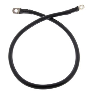 Cable de batería ALL BALLS 30" (76 cm) - negro 78-130-1