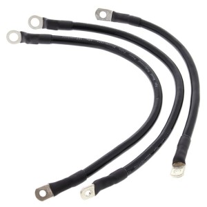 Kit cables de batería ALL BALLS - negro 79-3003-1