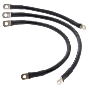 Kit cables de batería ALL BALLS - negro 79-3013-1