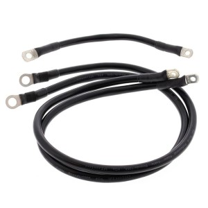 Kit cables de batería ALL BALLS - negro 79-3007-1