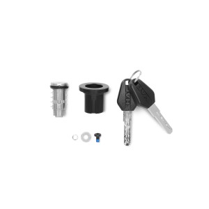 KIT DE LLAVES + CERRADURA DE LLAVE NEGRA.