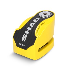 ANTIRROBO DE DISCO CON ALARMA SC61A – AMARILLO