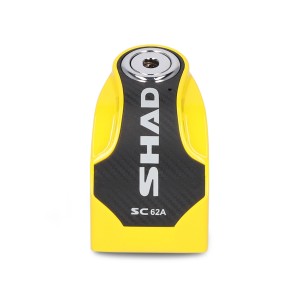 ANTIRROBO DE DISCO CON ALARMA SC62A - AMARILLO