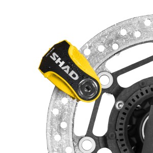 ANTIRROBO DE DISCO CON ALARMA SC62A - AMARILLO