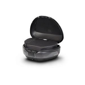 TOP CASE SH48 GRIS OSCURO + TAPA CARBONO + RESPALDO