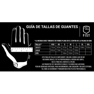 GUANTES FIST STOCKER RED (Junior)