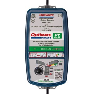 Cargador/Mantenedor de baterías Optimate Lithium 8S 5A