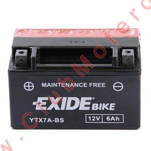 Batería Exide YTX7A-BS