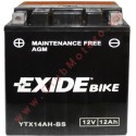 Batería Exide YTX14AH-BS