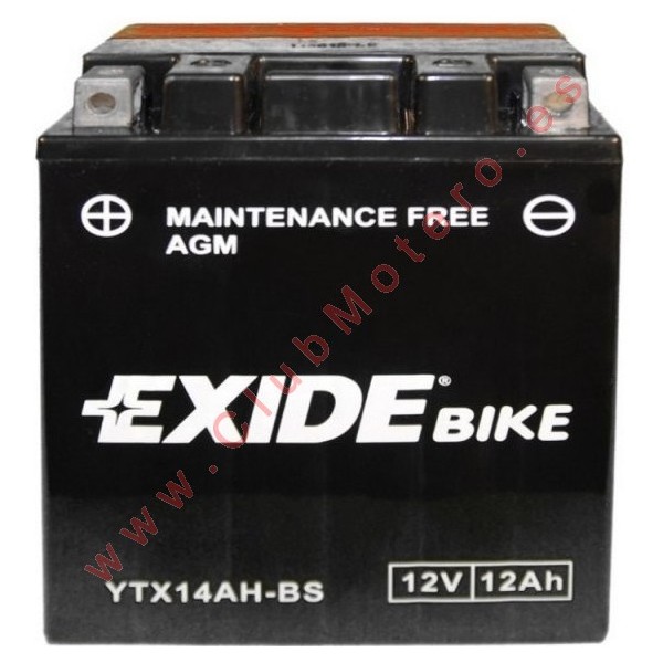 Batería Exide YTX14AH-BS
