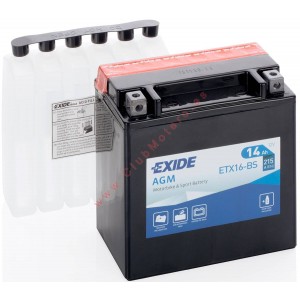 Batería Exide YTX16-BS