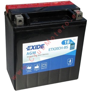 Batería Exide YTX20CH-BS