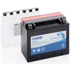 Batería Exide YTX20H-BS