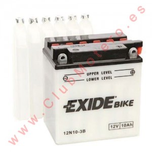 Batería Exide 12N10-3B