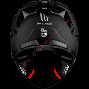 Casco MT Helmets Thunder 4 SV Solid A1 negro